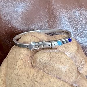 Taxco Belt Buckle Bangle Bracelet